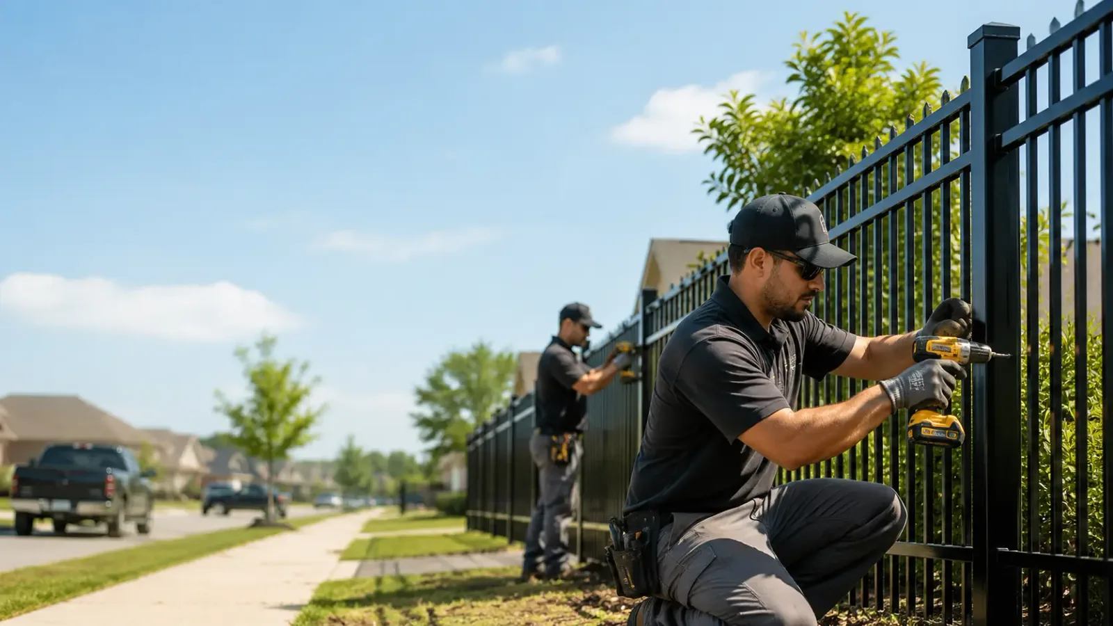 Metal Fence Installation in Billings, OK